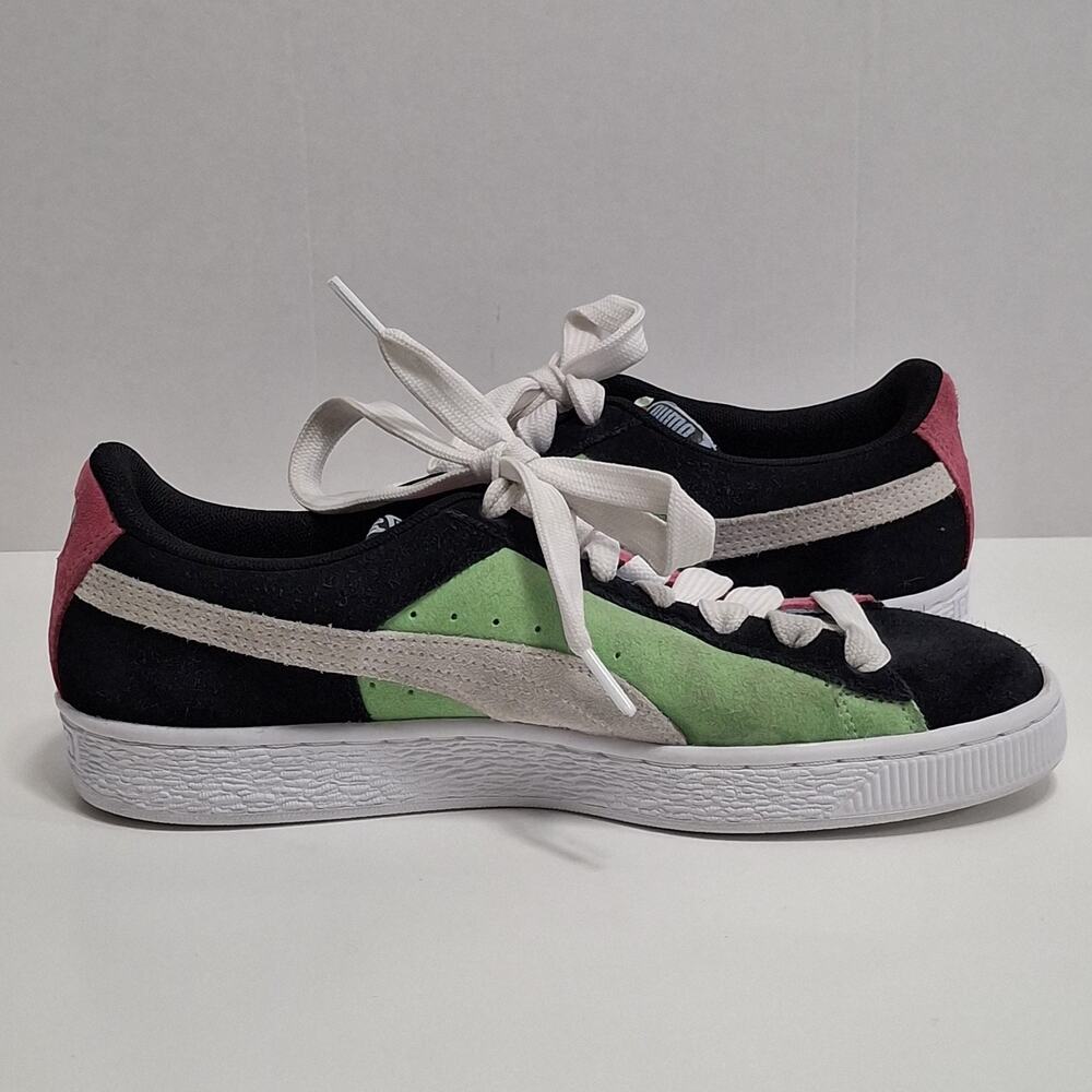 PUMA Suede Classix Perforated Lace Up Womens Size 9.0M Sneakers Casual - Picture 4 of 9